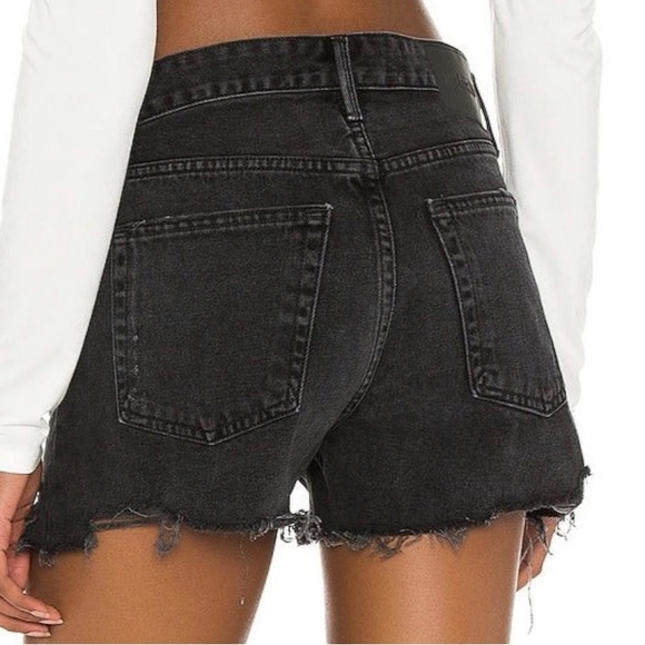 GRLFRND Helena High Rise Denim Shorts NWT Size 23 - Picture 2 of 7